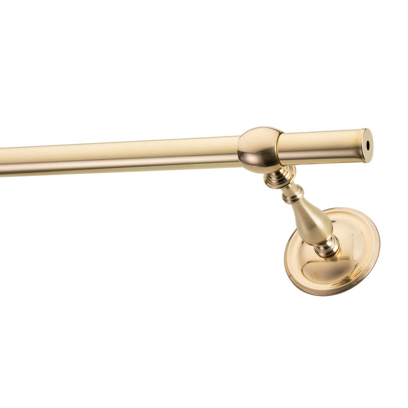 Smooth curtain rod