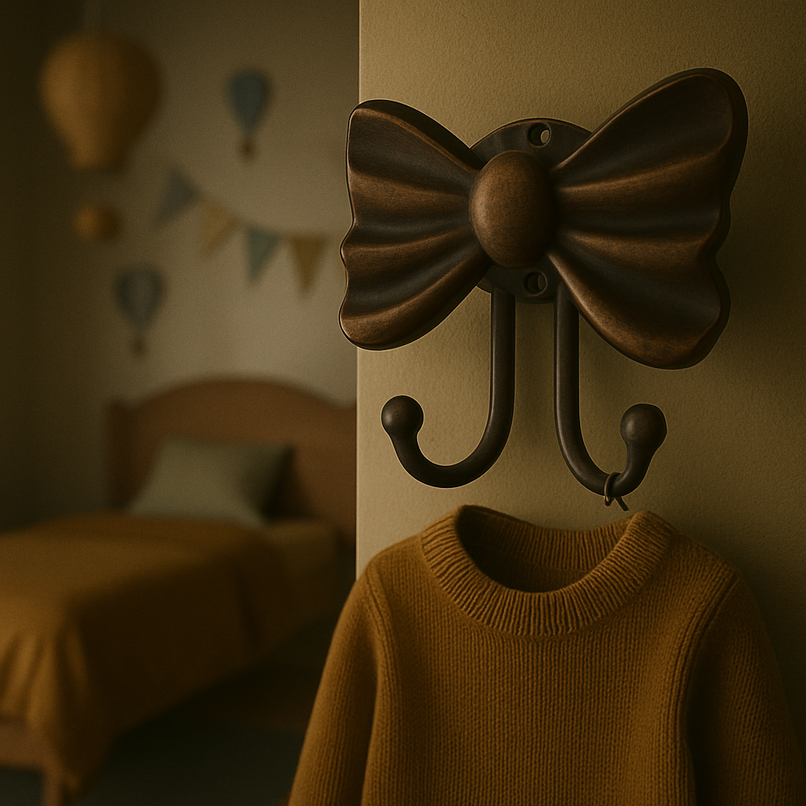 Kindergarten Bow brass hook