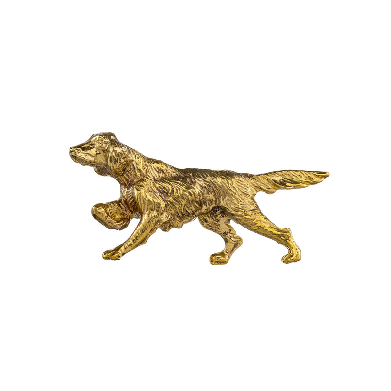 Grand basset brass knob