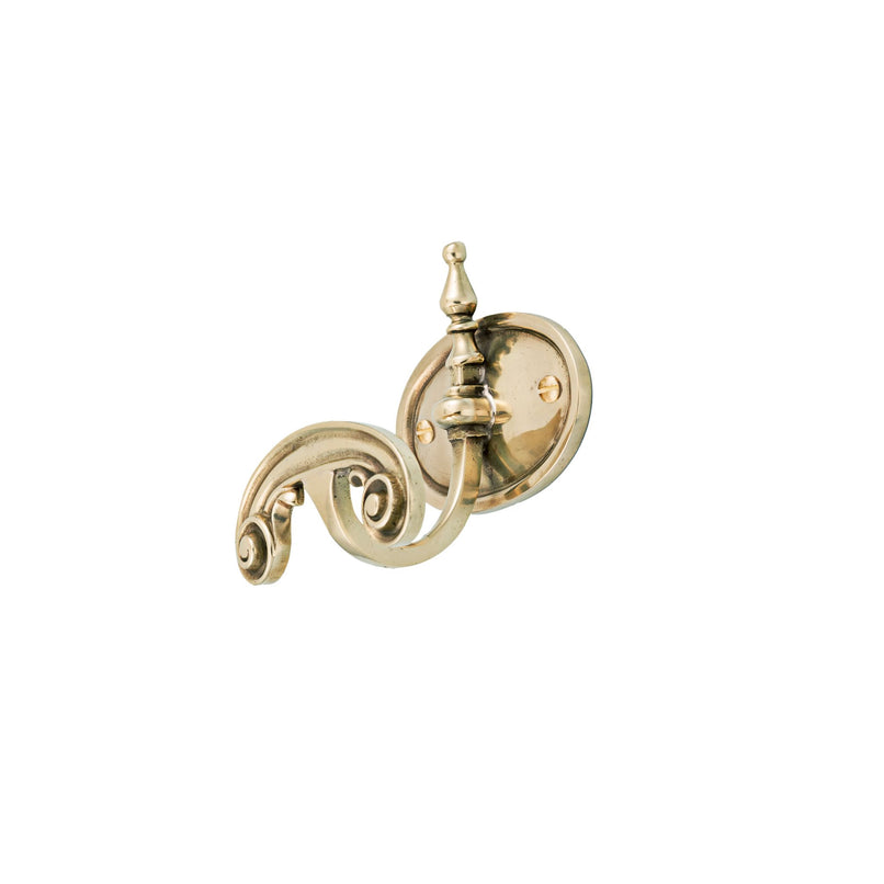 Novecento Round brass hook