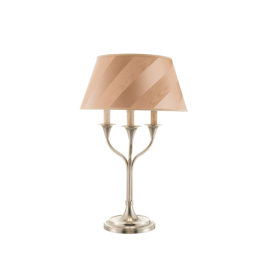 Novecento candle brass table lamp