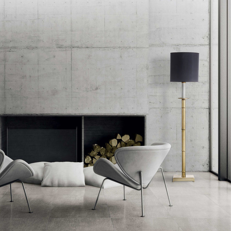 Novecento linear  lamp with pvc lampshade