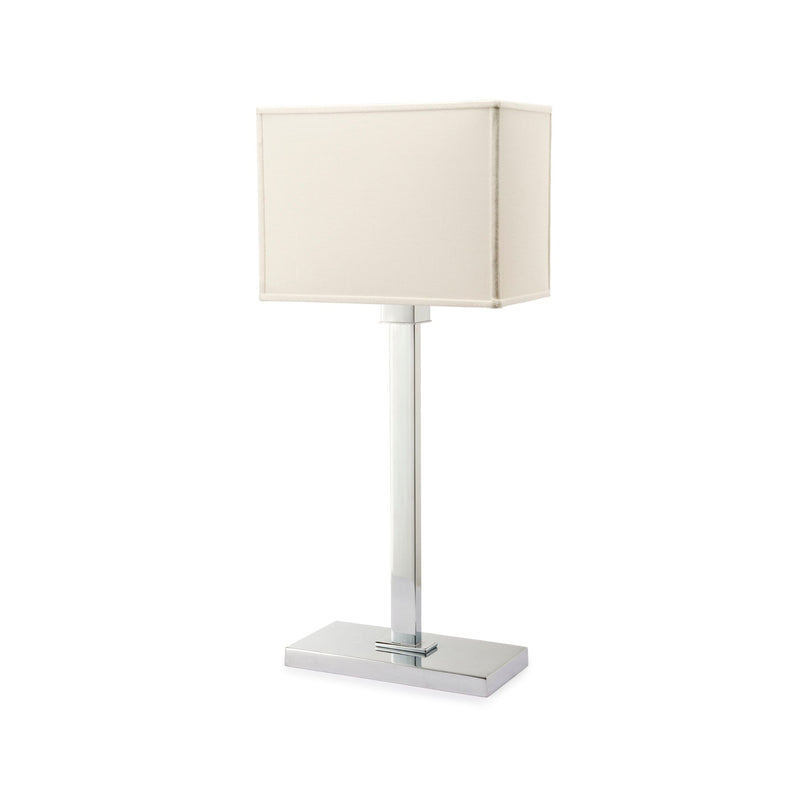 Novecento linear table lamp with rectangular base