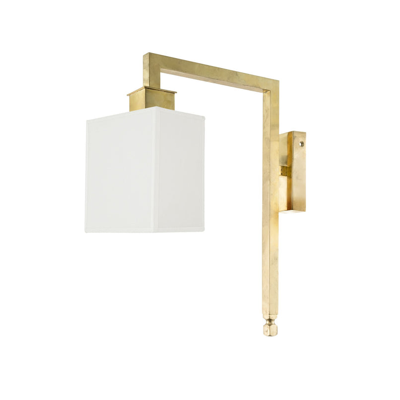 Novecento square arm wall light