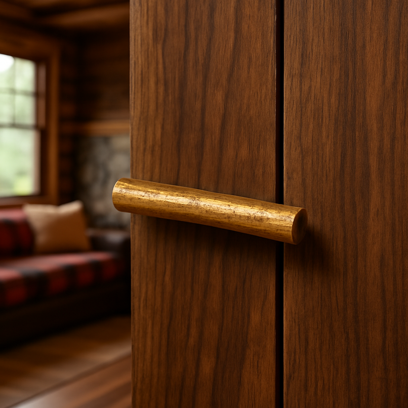 Chalet brass little branch knob