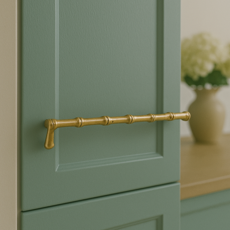 Bamboo Chiang Mai brass knob