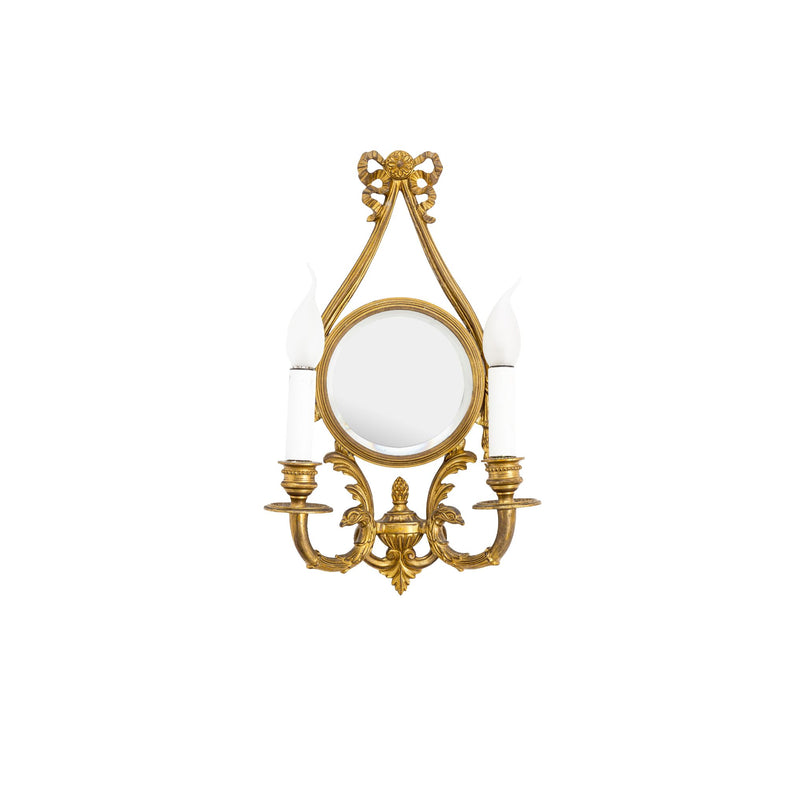 Palmira two lights sconce with mirror