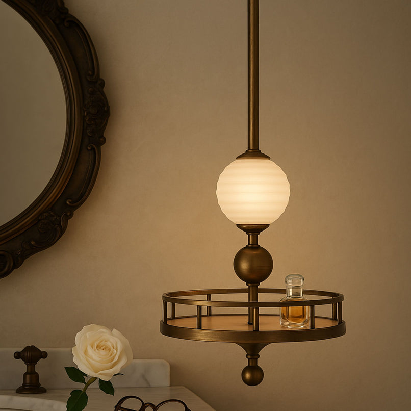 Tra le nuvole central light with encircling tray