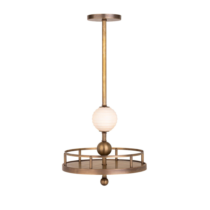 Tra le nuvole central light with encircling tray