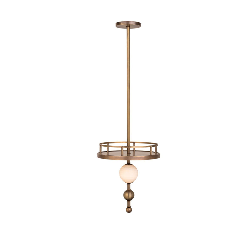 Tra le nuvole suspended lamp with side table function