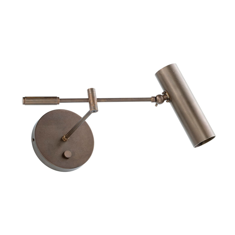 Urban adjustable brass spot light
