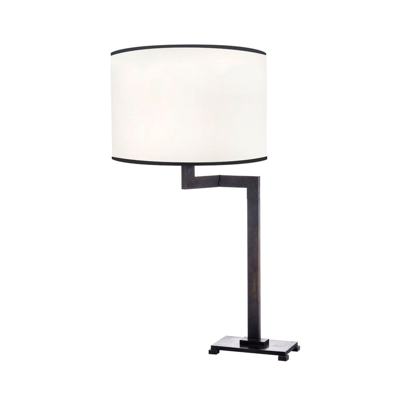 Urban linear brass table lamp