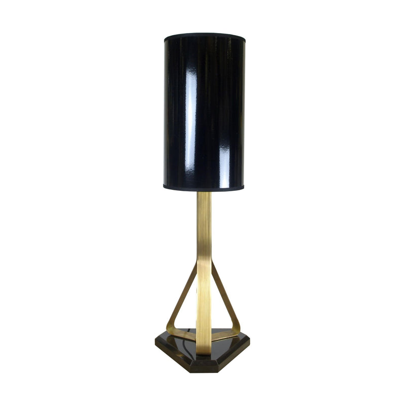 Urban Ruz brass table lamp