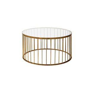 Tavolino Cage in ottone - ilbronzetto