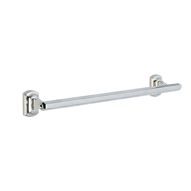 Castiglion del Bosco brass large towel holder with hexagonal tube - ilbronzetto