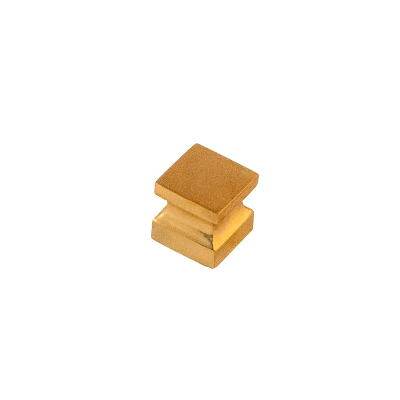 Contemporanea brass small beam knob - ilbronzetto