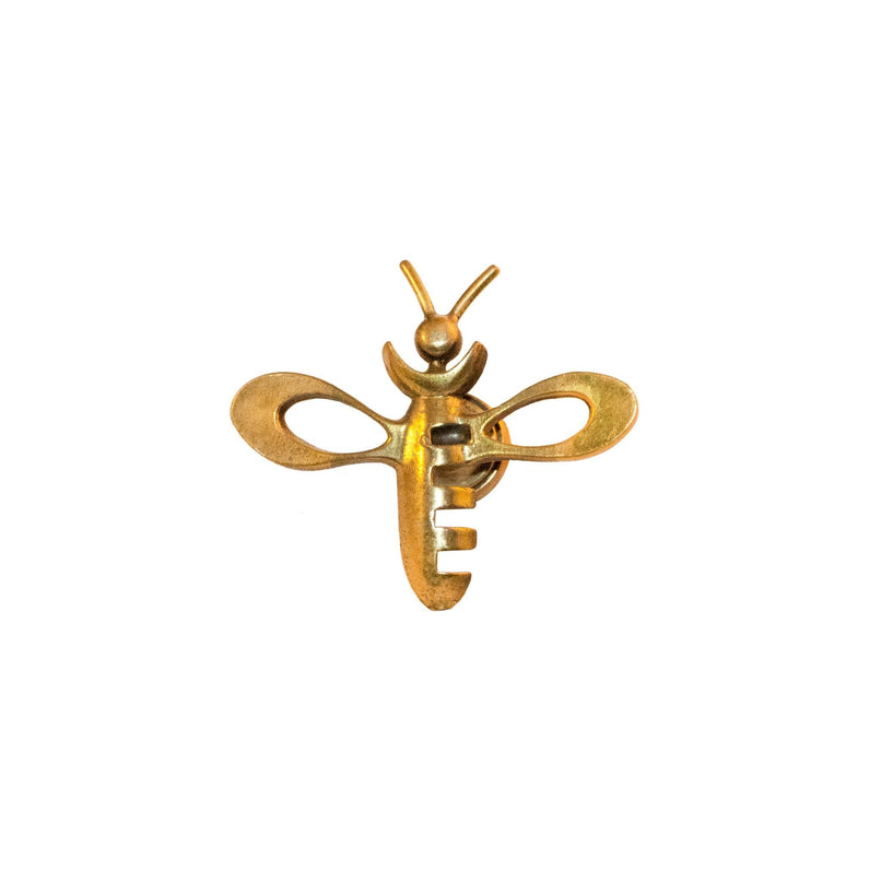 Fauna brass dragonfly knob - ilbronzetto