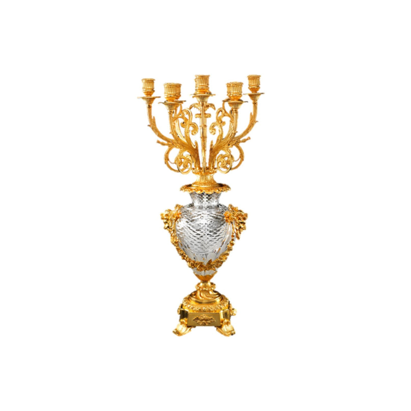 Reggia candelabra eight lights - ilbronzetto