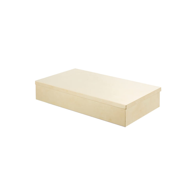 Treasure brass rectangular box - ilbronzetto