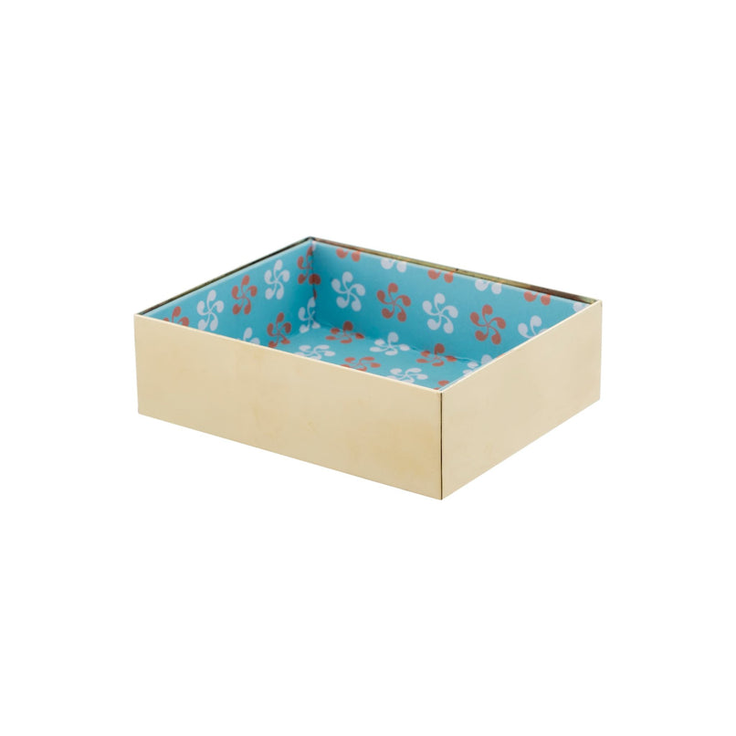 Treasure brass rectangular box - ilbronzetto